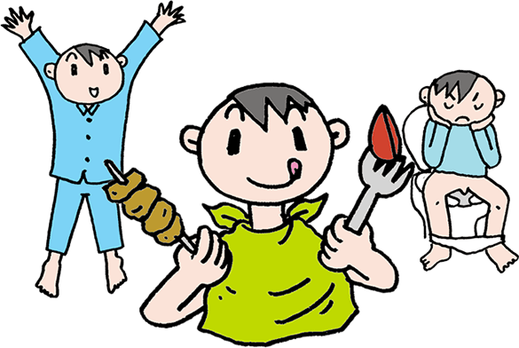 やっぱりすごい先人の知恵 イラスト